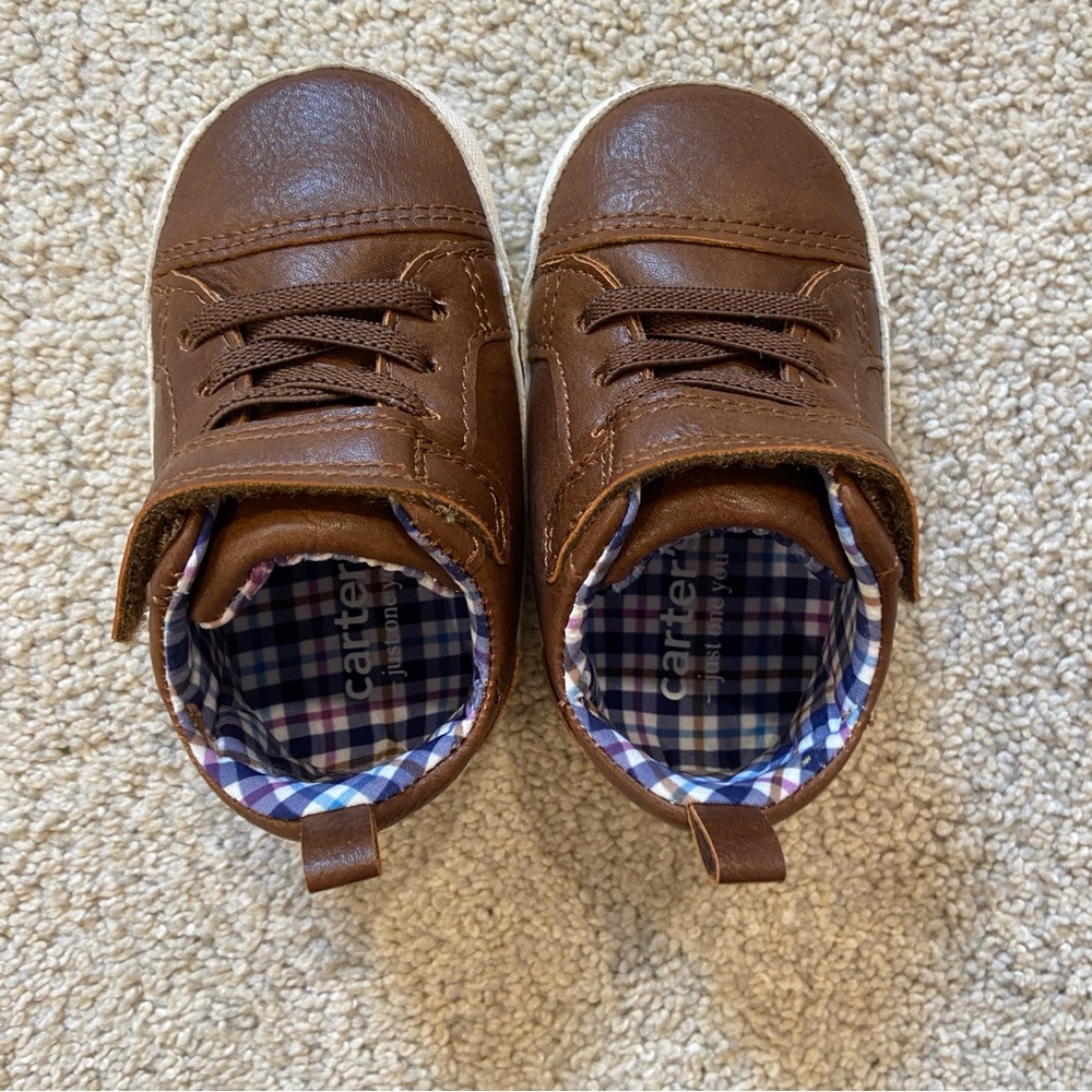 12-18 Month Brown Toddler Shoes Carter's Sneakers